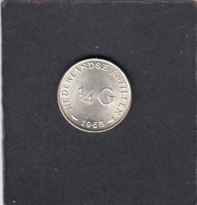 Beschrijving: 1/4 Gulden 